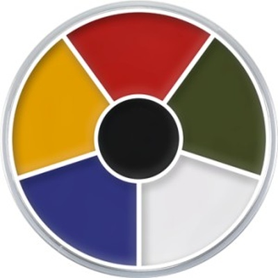 Multi Coloured Cream Color Circle 30gm