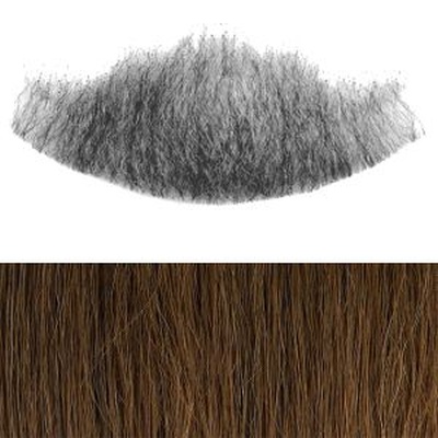 Chin Beard Colour 13 - Dark Auburn Human Hair BML