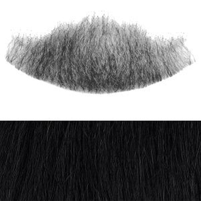 Chin Beard Colour 1b - Black - Human Hair - BMB 