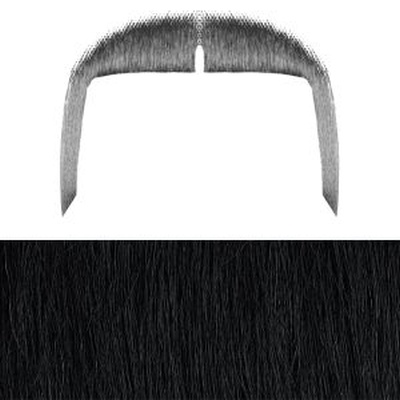 Chang Moustache Colour 1 - Black - Human Hair - BMA 