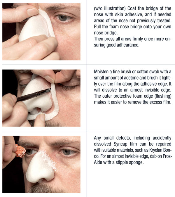 How to Apply Your Bacchus False Nose Pt3