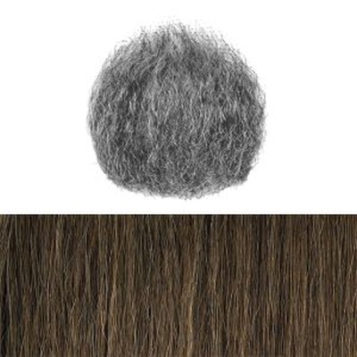 Theatrical Goatee Beard Colour 12 - Light Brown Human Hair BMK