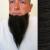 Long Chin Beard Colour 4 - Brown - Human Hair - BME - view 1