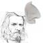 Shylock Prosthetic Foam Nose - view 4