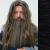 Hagrid Wig, Beard & Moustache Set Colour 1b Black - Synthetic Hair - BMA - view 1