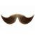Handlebar Moustache Colour 13 - Dark Auburn Human Hair BML - view 5