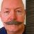 Military Moustache Colour 8 - Medium Brown Human Hair BMI - view 1