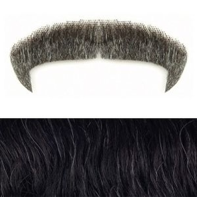 Viva Sapata Moustache Colour 1b20 - Black with 20% Grey - BMZ