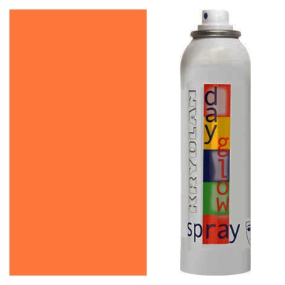 Orange Dayglow UV Hairspray