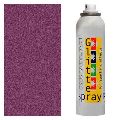 Purple Gitter Hairspray - 150ml