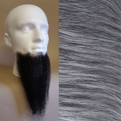 Long Chin Beard Colour 1b80 - Black with 80% Grey BM1B80