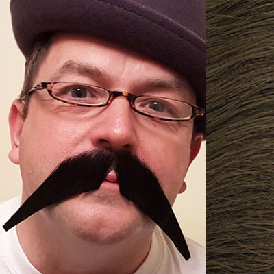 The BIG 'V' Moustache Colour 8