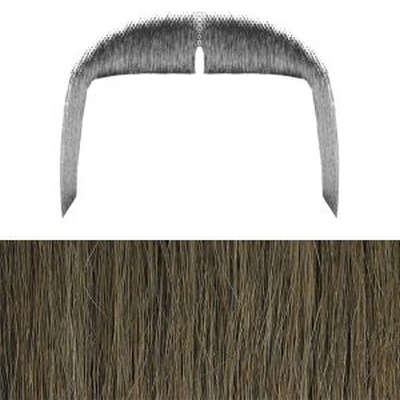 Chang Moustache Colour 10 - Light Brown Human Hair BMJ