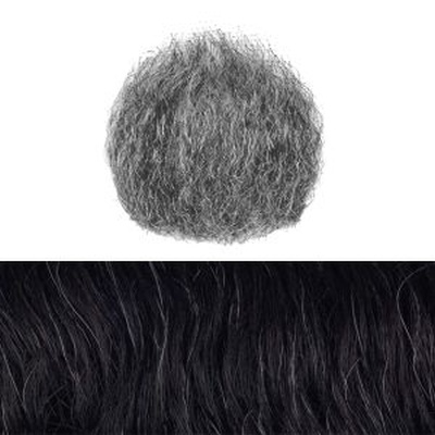 Theatrical Goatee Beard Colour 1b20 - Black with 20% Grey - BMZ 