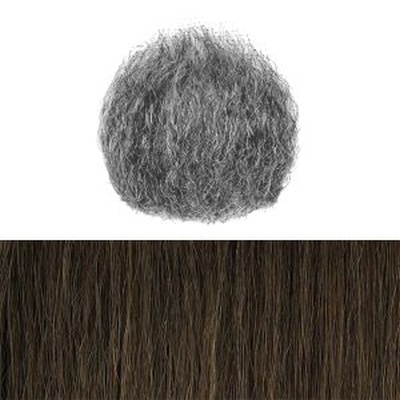 Theatrical Goatee Beard Colour 7 - Medium Brown Human Hair BMH