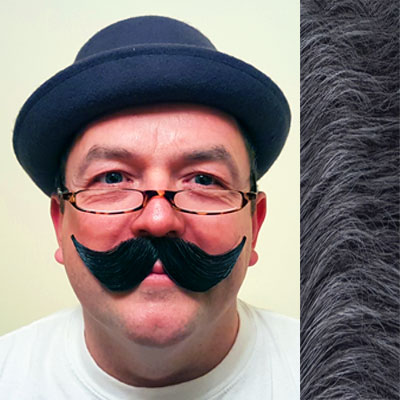 Handlebar Moustache Colour 1b50