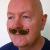 Moustache Style 'I' Colour 8 - Medium Brown Human Hair BMI - view 3