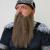 Hagrid Beard & Moustache Colour 8 Brown - Synthetic Hair - BMI - view 5