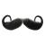 Circus Strongman Moustache Colour 1b80 - Black with 80% Grey BM1B80 - view 4