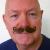 Moustache Style 'I' Colour 8 - Medium Brown Human Hair BMI - view 2