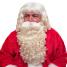 Father Christmas Wig Beard & Moustache Set Colour 60 - Silver Grey - BMW - view 2
