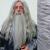 Gandalf Wig, Beard & Moustache Set Colour 56 Grey - Synthetic Hair - BMV - view 1