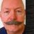 Military Moustache Colour 4 - Brown - Human Hair - BME - view 1