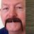 Chang Moustache Colour 10 - Light Brown Human Hair BMJ - view 1