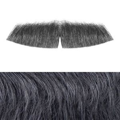Regular Moustache Colour 1b50 - Black with 50% Grey BM1B50