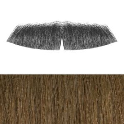 Regular Moustache Colour 27 - Light Auburn Human Hair BMO