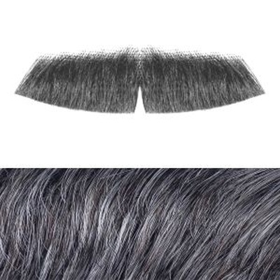 Regular Moustache Colour 350 - Mid Grey with Silver Grey BMY 