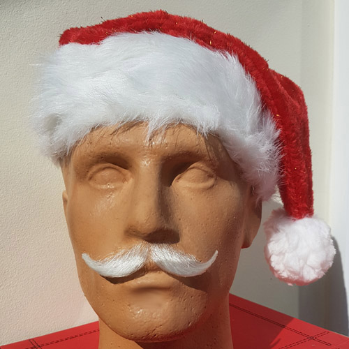 Santa, Father Christmas Moustache KRY-MHXS