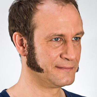 Theatrical Sideburns 09222