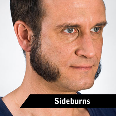 Theatrical Sideburns