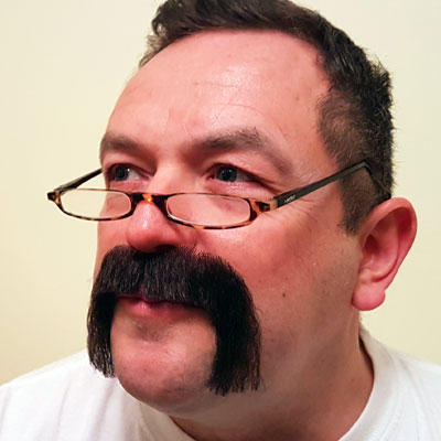 Jason King Moustache